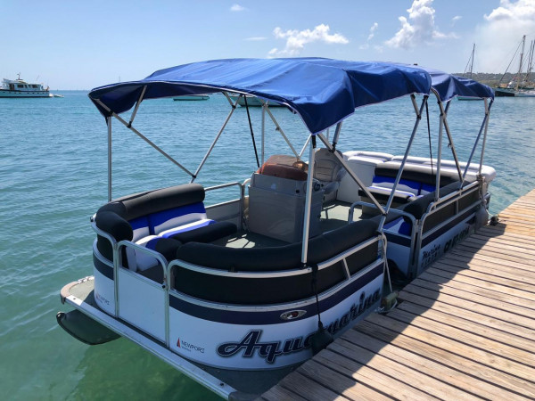 Pontón Aguamarina | Pontón en san andrés