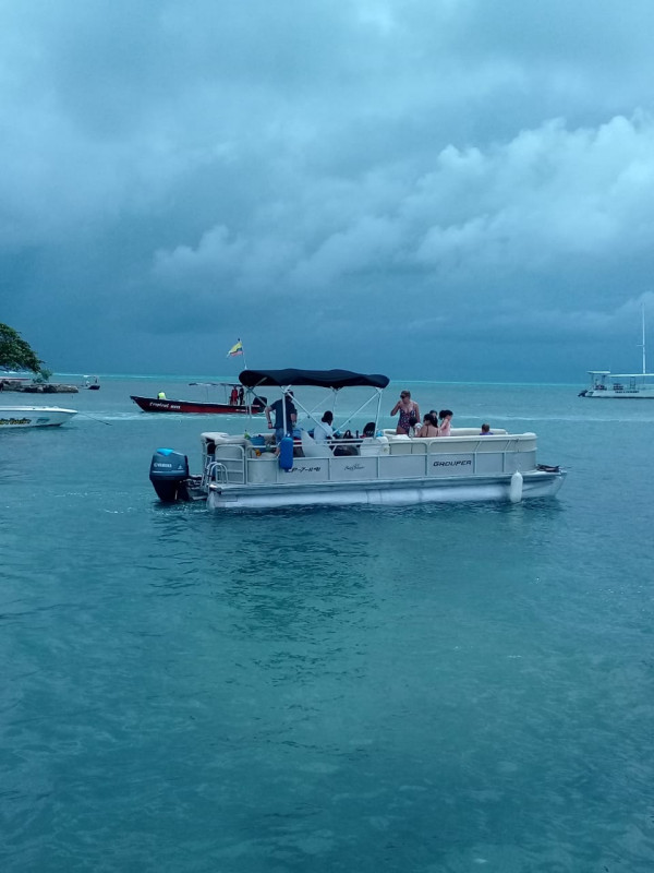 Pontón Grouper. | Pontón en san andrés
