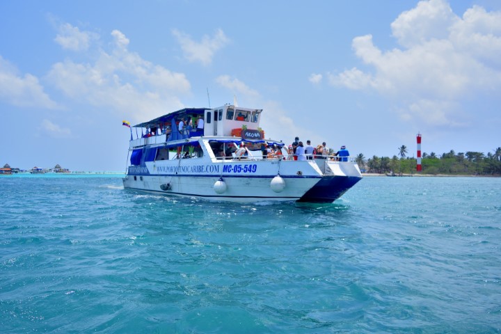 Sunset Party on a Sailboat in San Andrés